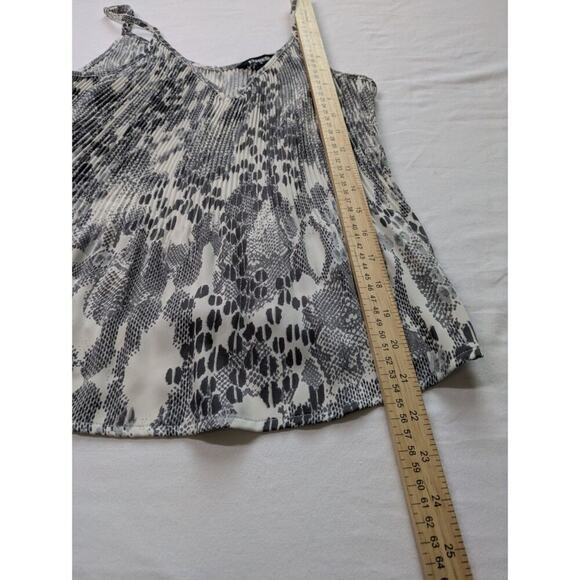 Express Camisole Womens Small Animal Print Adjustable Straps Ribbed Relaxed Fit - Picture 7 of 8